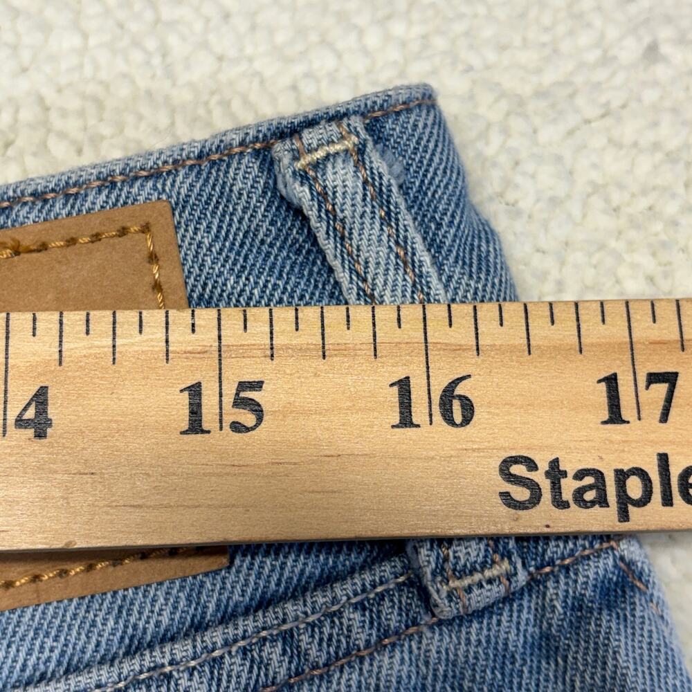 Hollister Jeans Womens 12R W31 Ultra High Rise Baggy Light Wash Streetwear NWT - Picture 5 of 11